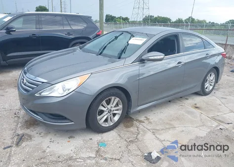 2014 Hyundai Sonata Gls из США, поврежденный, VIN 5NPEB4AC6EH934805